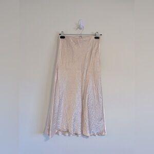 Babaton satin slip skirt